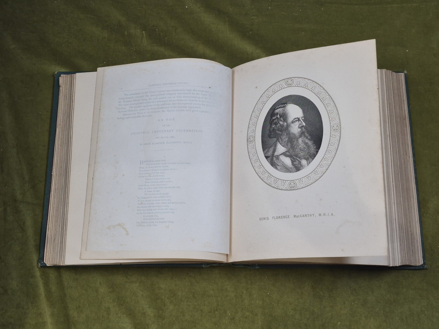 O'connell Centenary Record 1875 - Joseph Dollard 1878 1st9