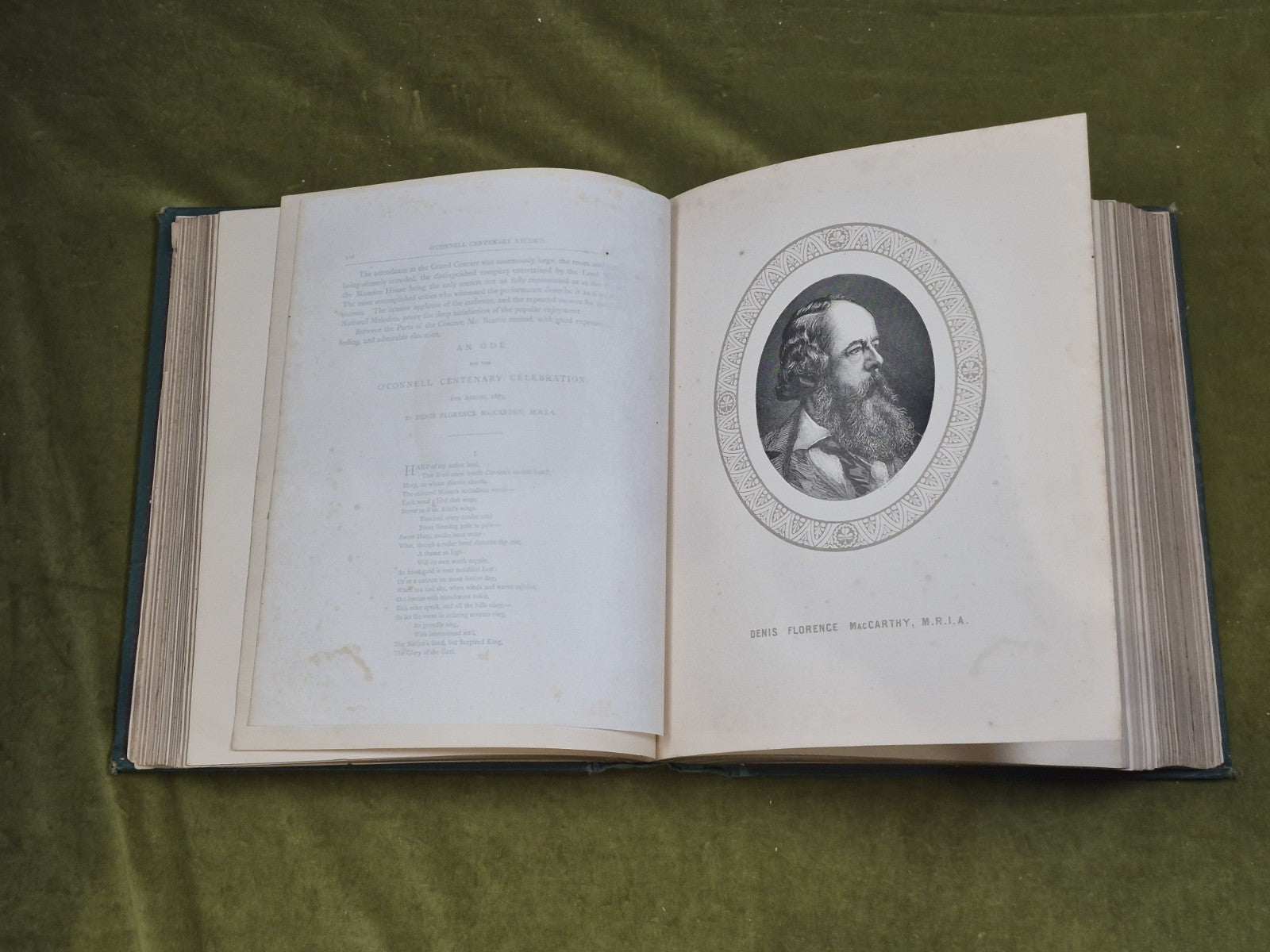 O'connell Centenary Record 1875 - Joseph Dollard 1878 1st9