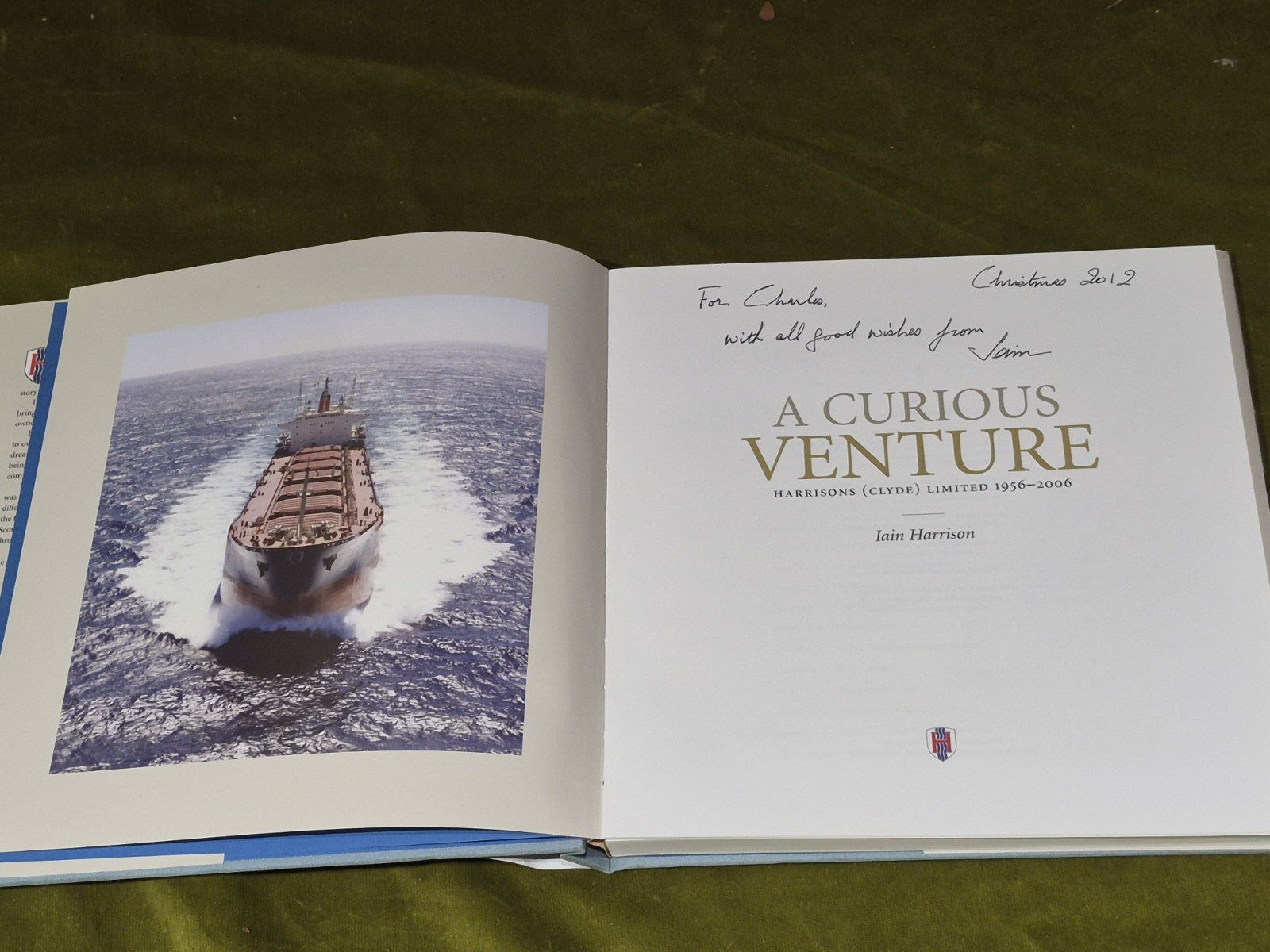 A Curious Venture - Harrison (Clyde) Ltd 1956 - 2006 - Iain Harrison3