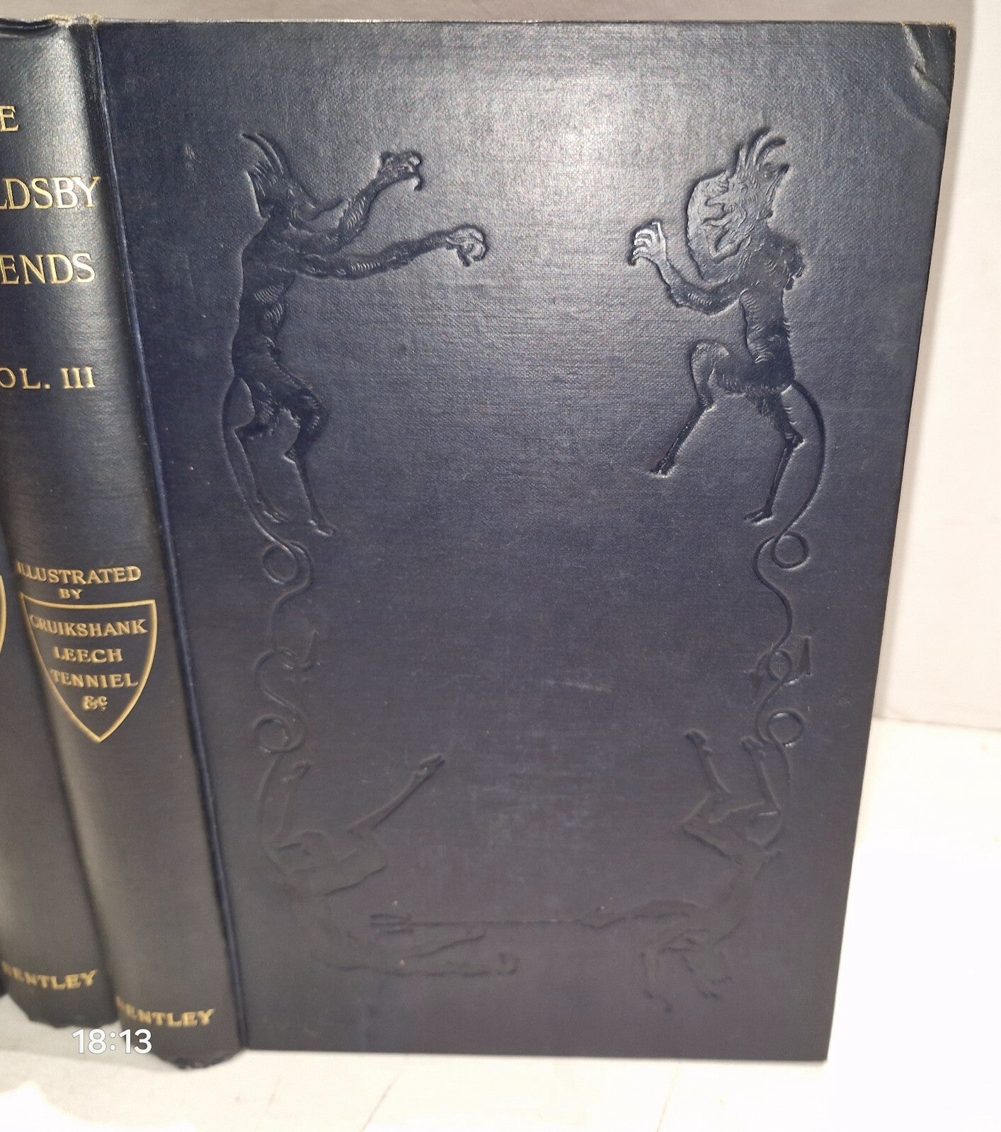 The Ingoldsby Legends (or Mirth and Marvels) 88th Edition  1894 3 Volume Set2