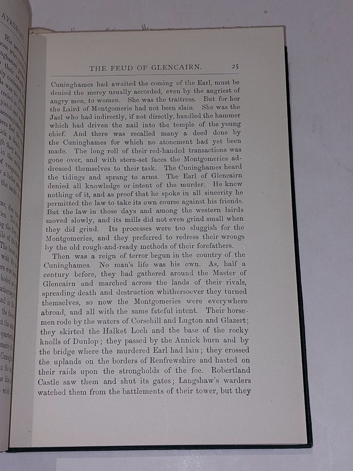 Historical Tales and Legends of Ayrshire  William Robertson (1889) Hb Book4