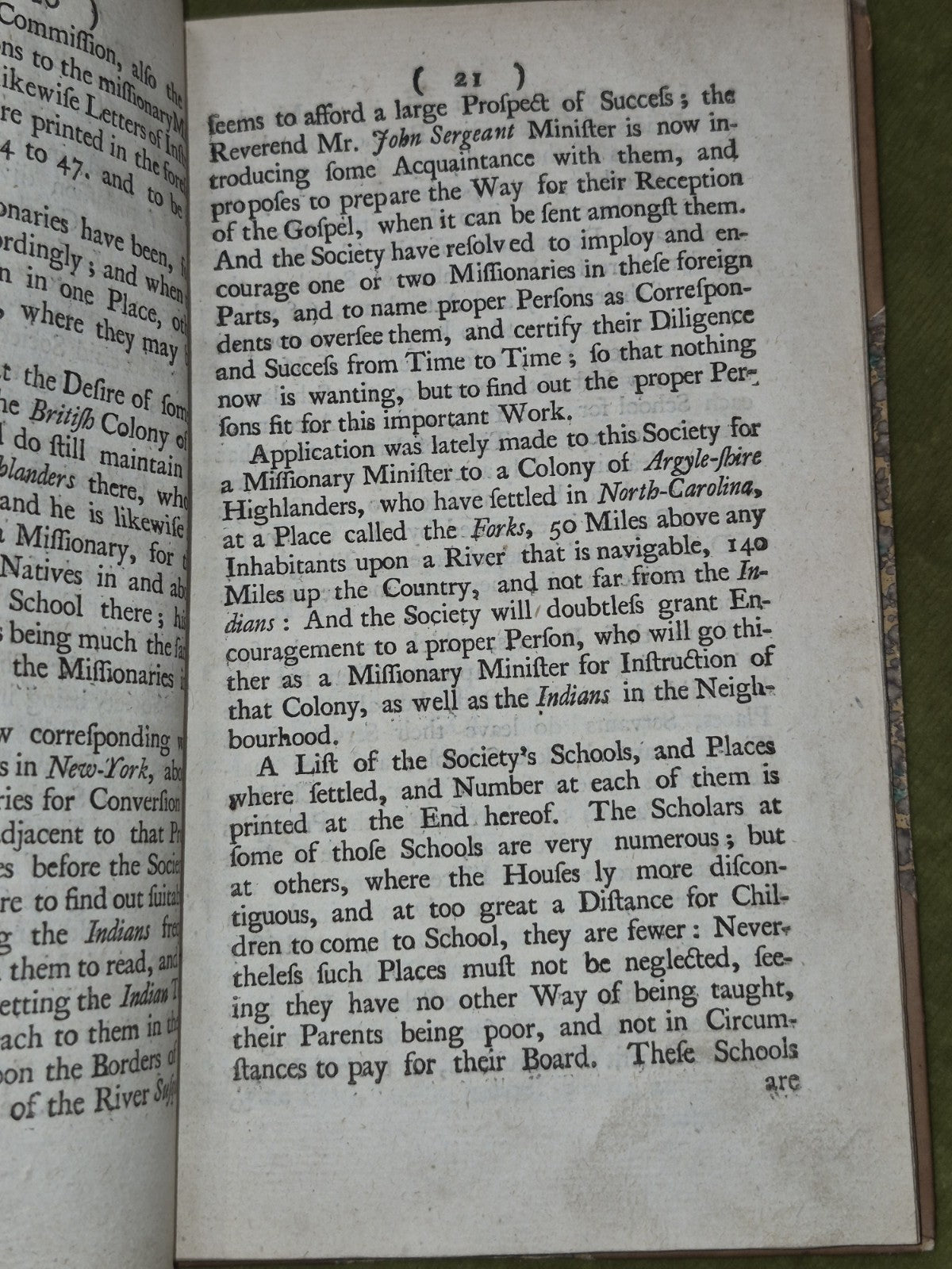 State of the Society in Scotland for Propagating Christian Knowledge 1741 SSPCK6