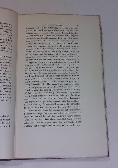 A StoryTeller's Holiday By George Moore (1928) 2 Volume Set [Heinemann] Hb Book6