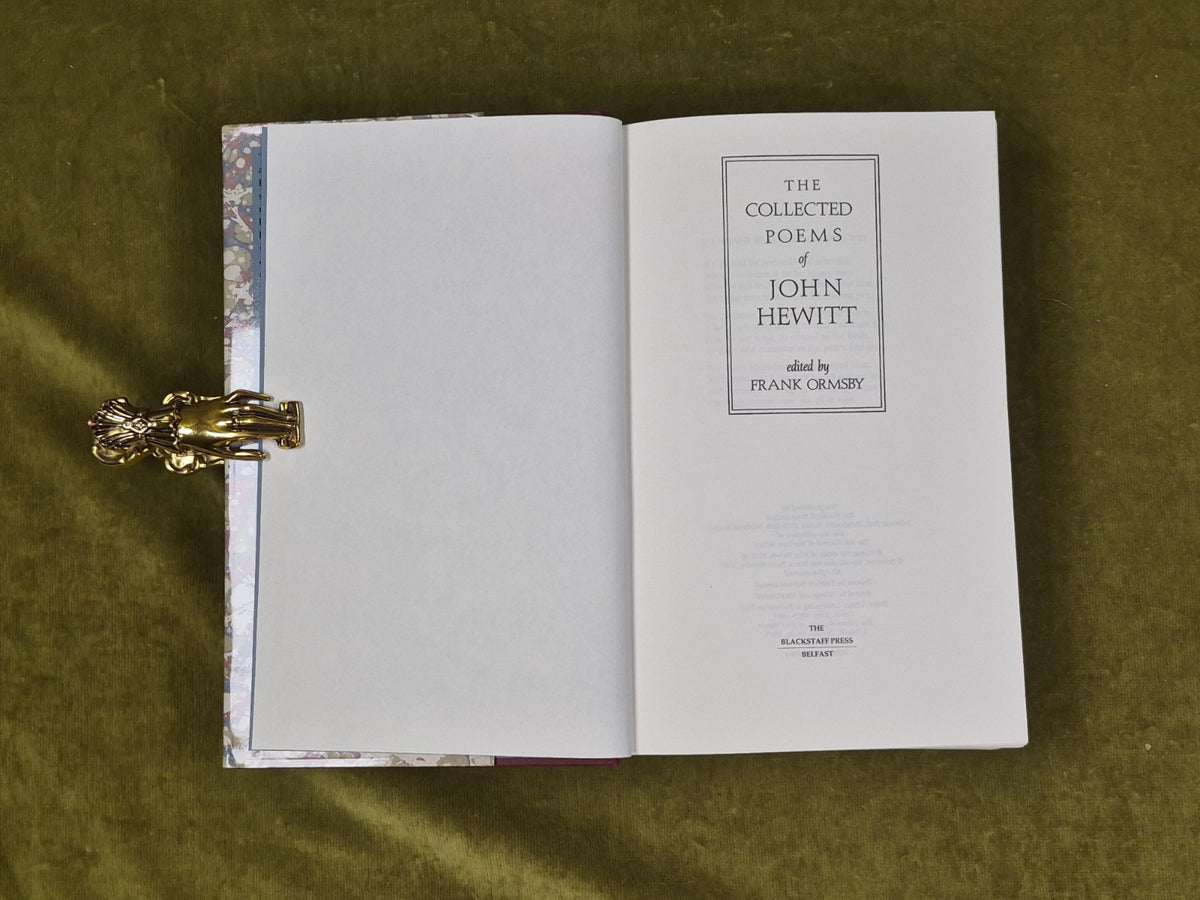 Collected Poems of John Hewitt ed. Frank Ormsby - Blackstaff 19912