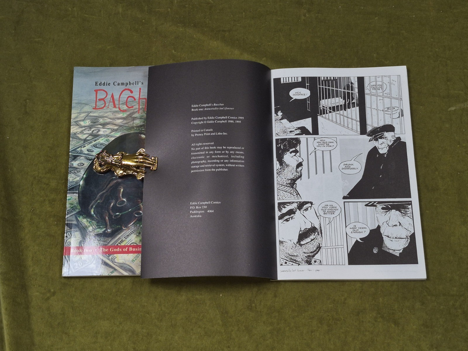 Eddie Campbell's Bacchus Books 1 & 2 1995-62