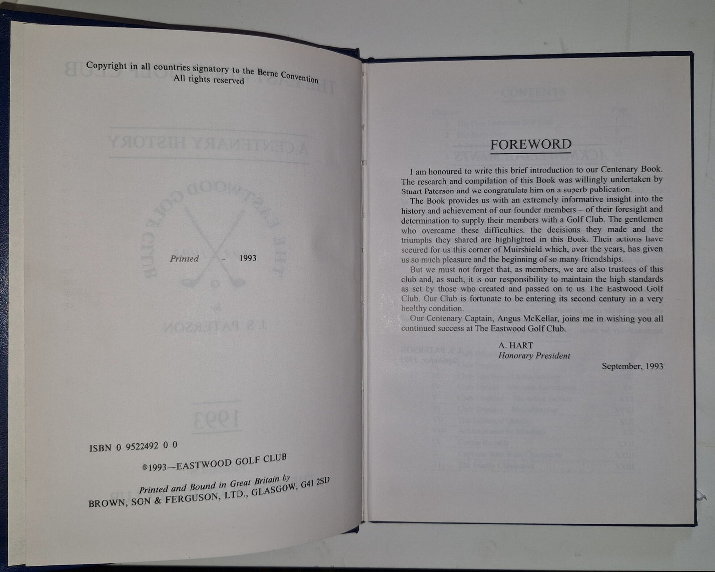 The Eastwood Gold Club  a centenary history2