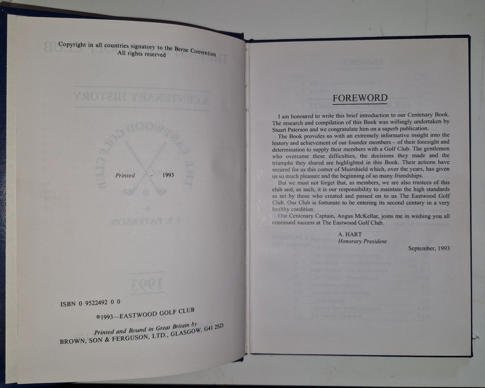 The Eastwood Gold Club  a centenary history2