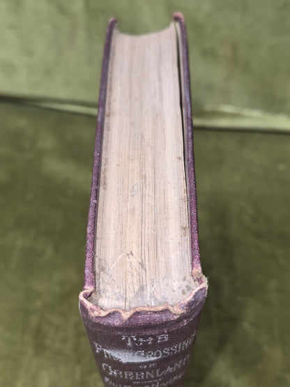The First Crossing of Greenland Longmans Fridtjof Nansen 1897 New Edition2