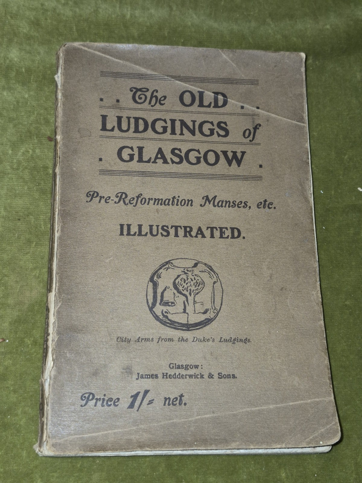 The Old Ludgings of Glasgow Pre-Reformation Manses Thomas Lugton 19010