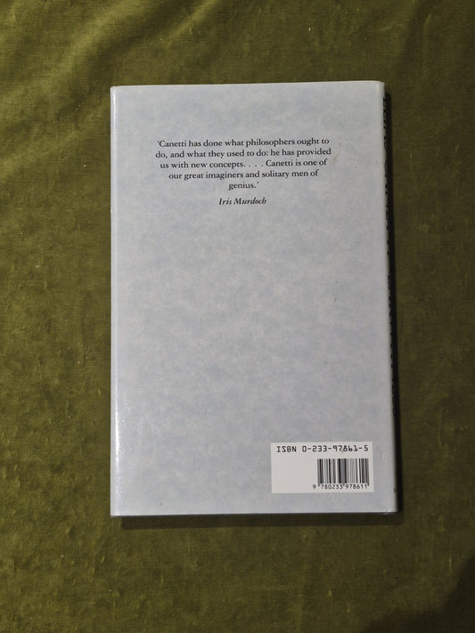 Earwitness: Fifty Characters - Elias Canetti - Andre Deutsch 1979 HB DJ1