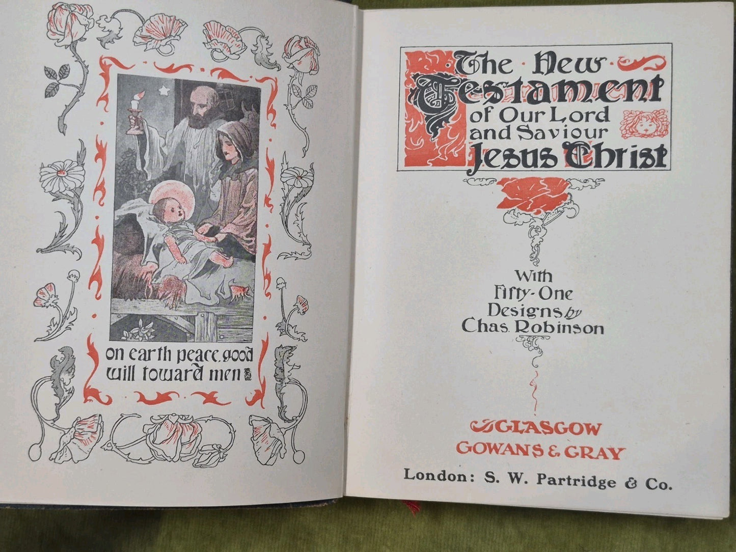 Charles Robinson New Testament 1903 Glasgow Gowans & Gray5
