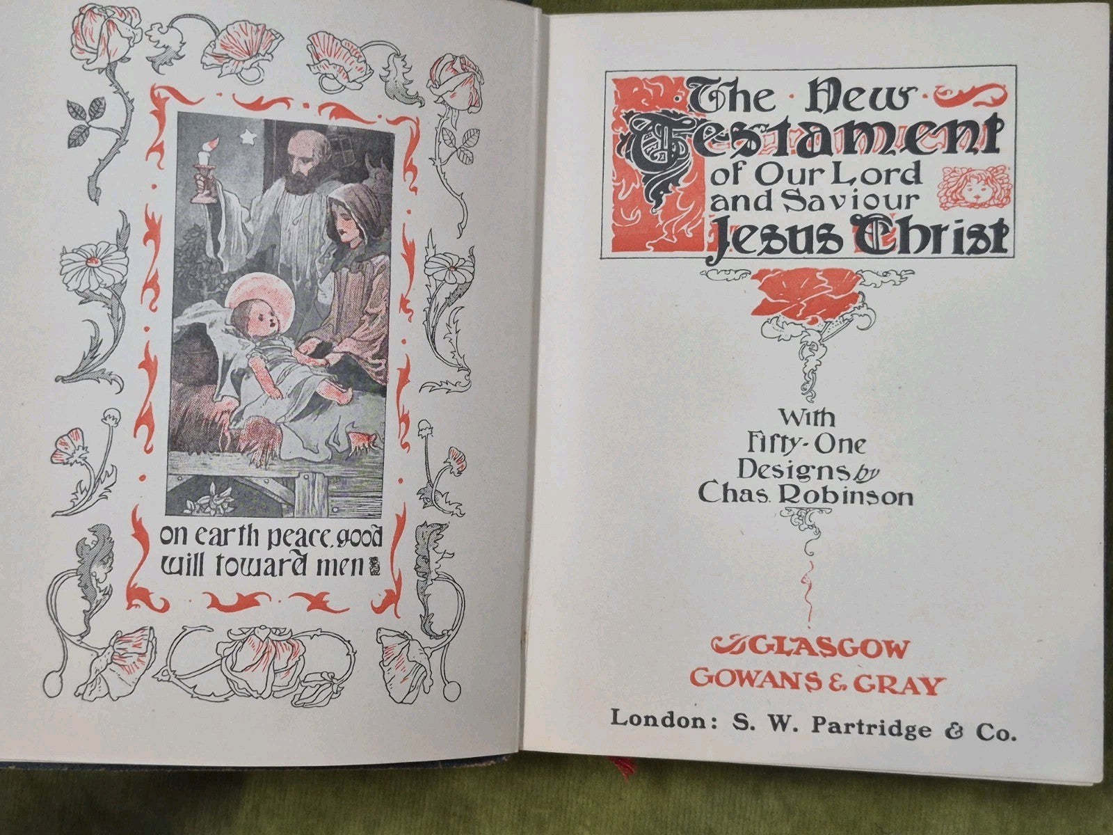 Charles Robinson New Testament 1903 Glasgow Gowans & Gray5