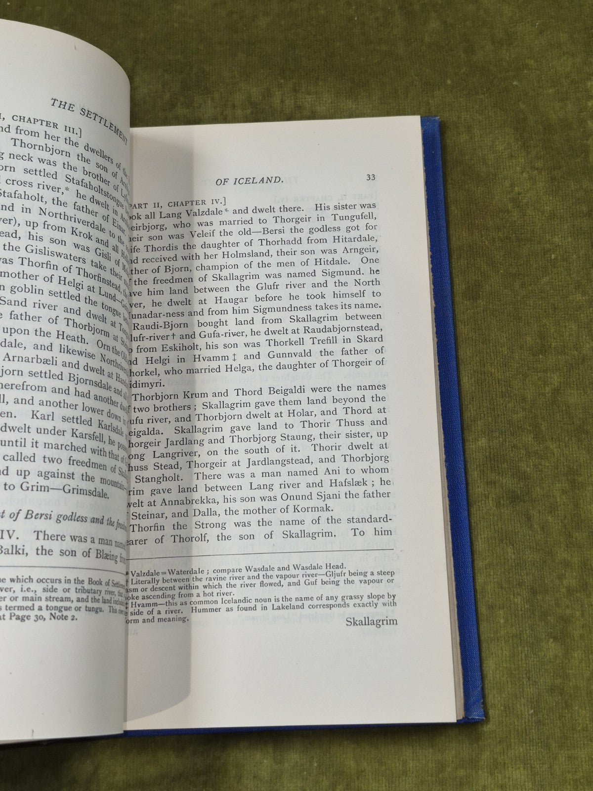 The Book of the Settlement of Iceland - Rev T Ellwood , Kendal 18986