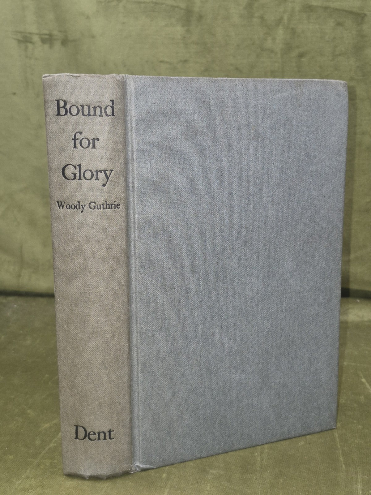 Bound for Glory Woody Guthrie 1969 J M Dent Illustrated HB First Edition0