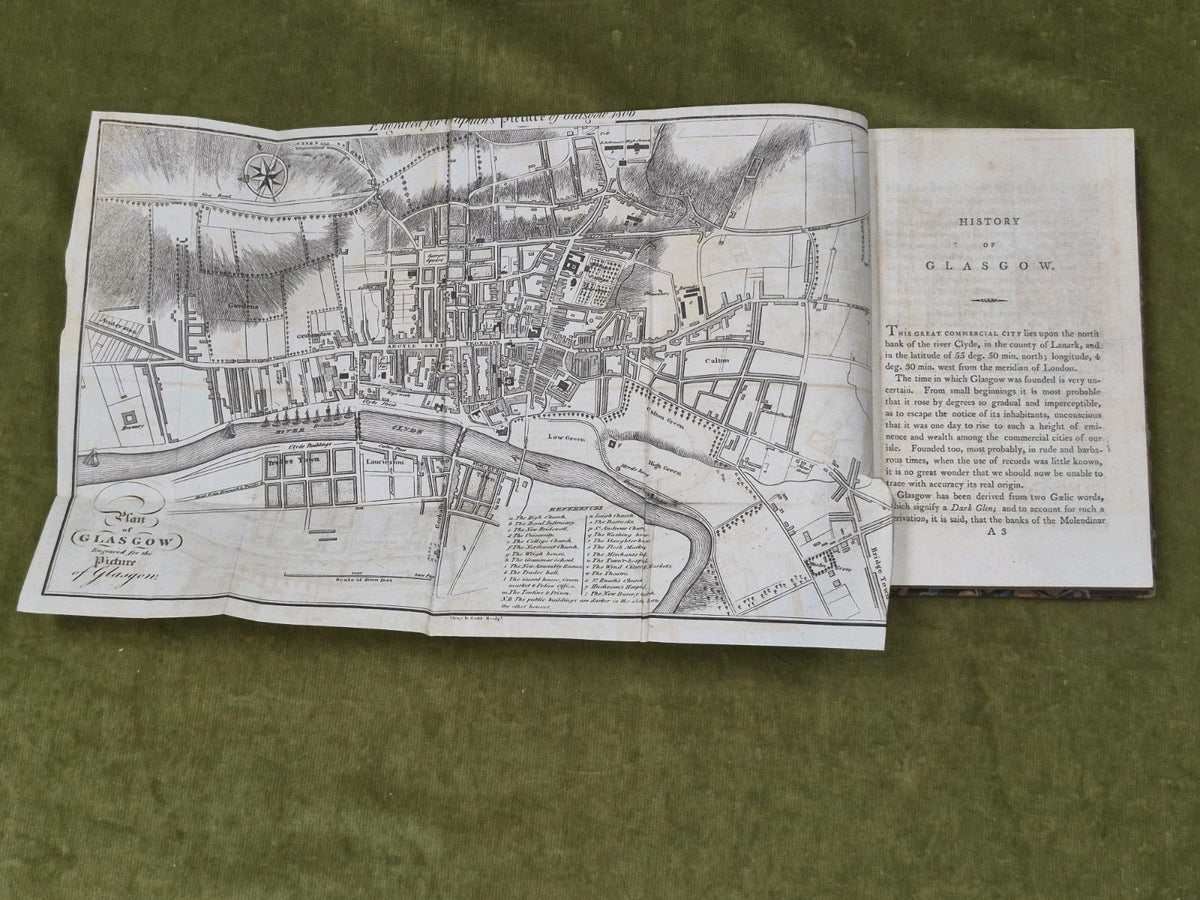 The Picture of Glasgow or Stranger's Guide 1806 First Edition Chapman6