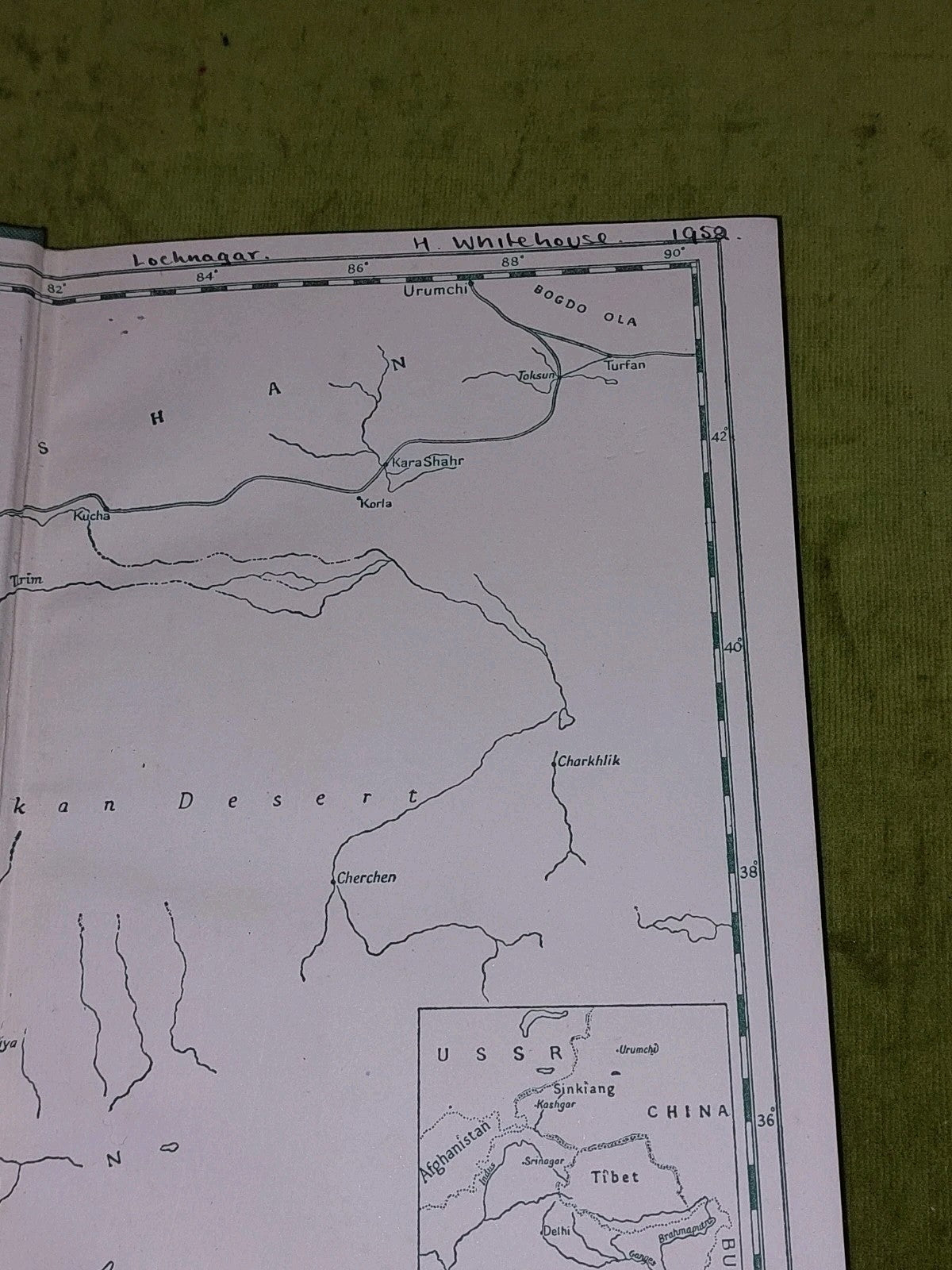 Mountains of Tartary By Eric Shipton [Hodder & Stoughton] Hb Book5