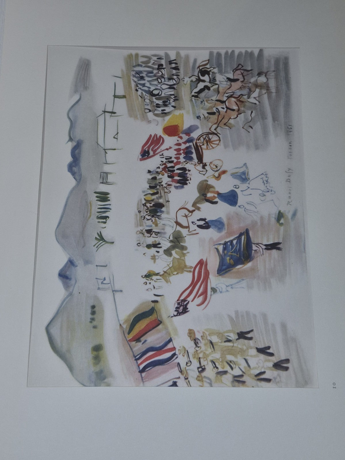 Raoul Dufy Ten Colour Collotypes after Watercolours (1961) Max Huggler16