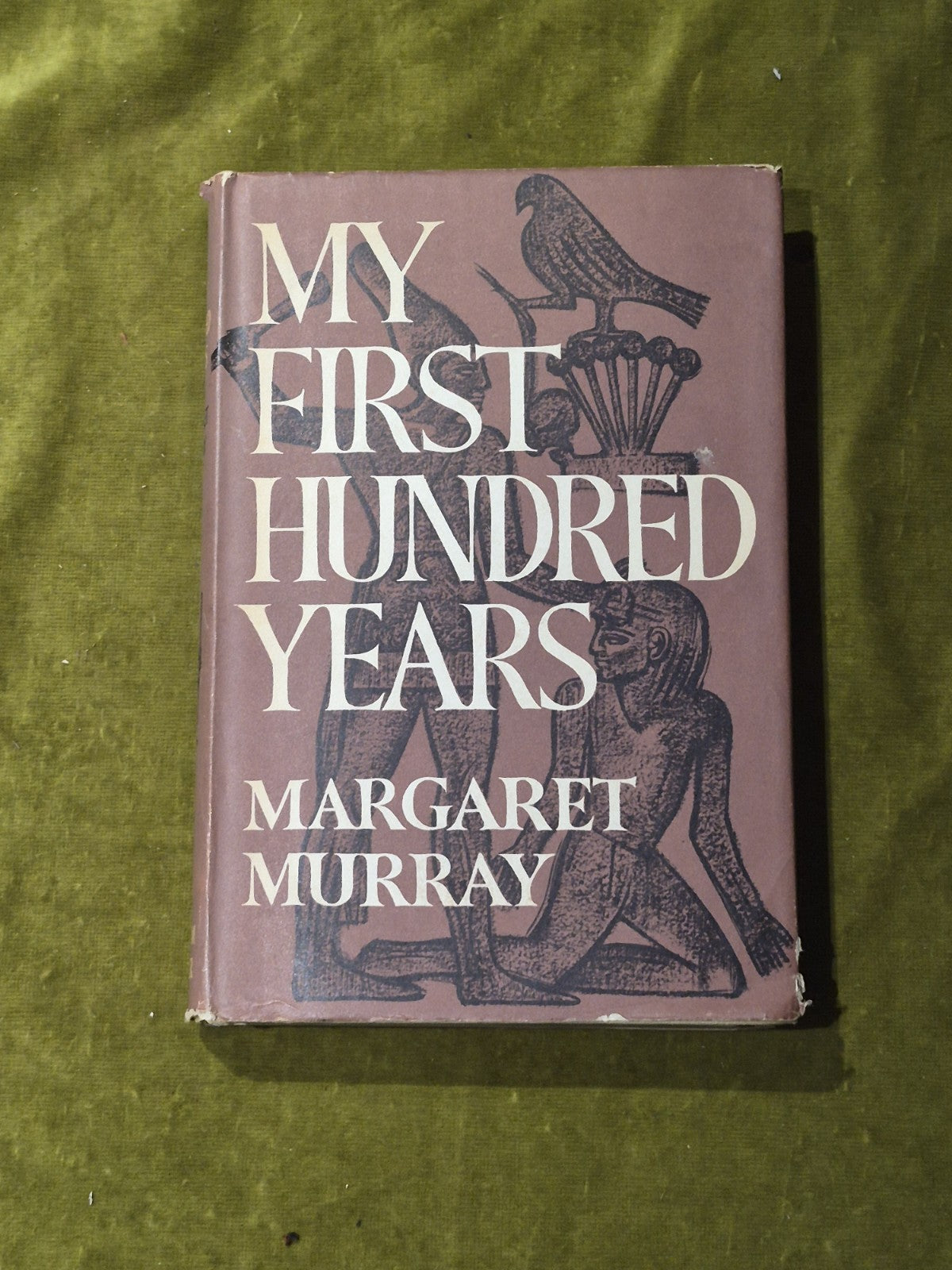 My First Hundred Years - Margaret Murray - Kimber 1963 2nd HB DJ0