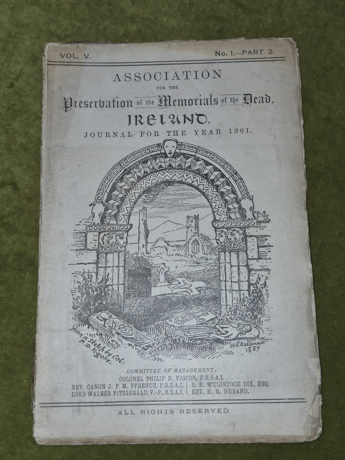 Ireland Preservation of the Memorials of the Dead Assorted Issues 1895-1911 12