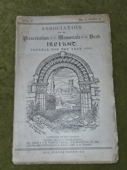 Ireland Preservation of the Memorials of the Dead Assorted Issues 1895-1911 12