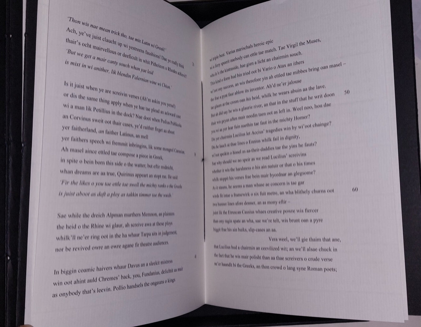 Rab Wilson 'Ye're There Horace. Limited Edition, Scots Poetry Collectable, Boxed18