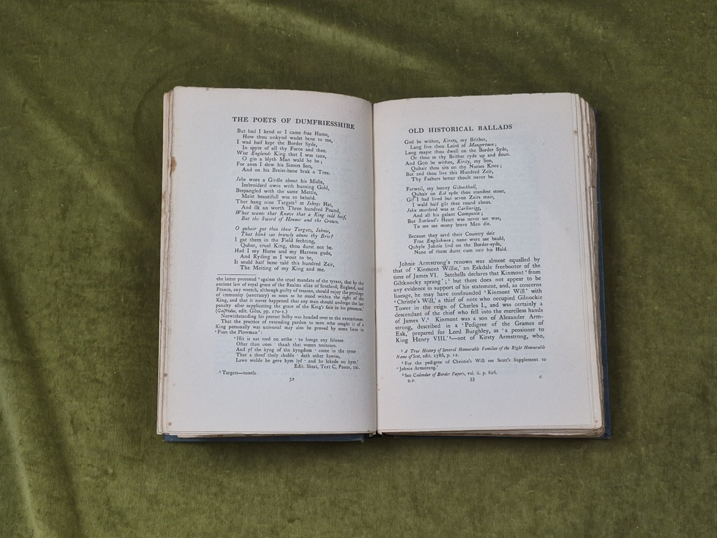 The Poets of Dumfriesshire by Frank Miller , Maclehose 1910 HB5