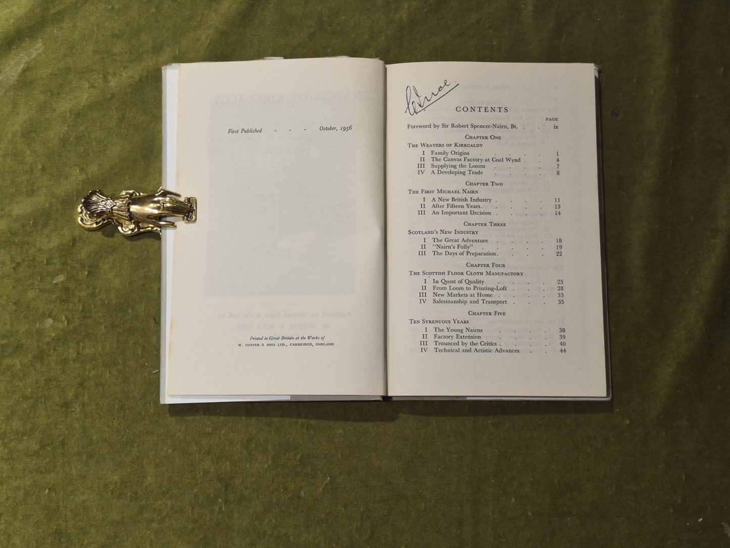 Nairns of Kirkcaldy - Augustus Muir ,  W Heffer & Sons 1956 1st HB DJ5
