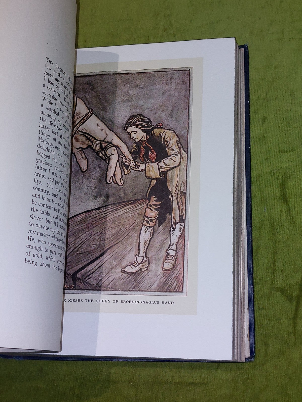 Gulliver's Travels  Arthur Rackham colour illustrations J M Dent (1909) Hb Book7