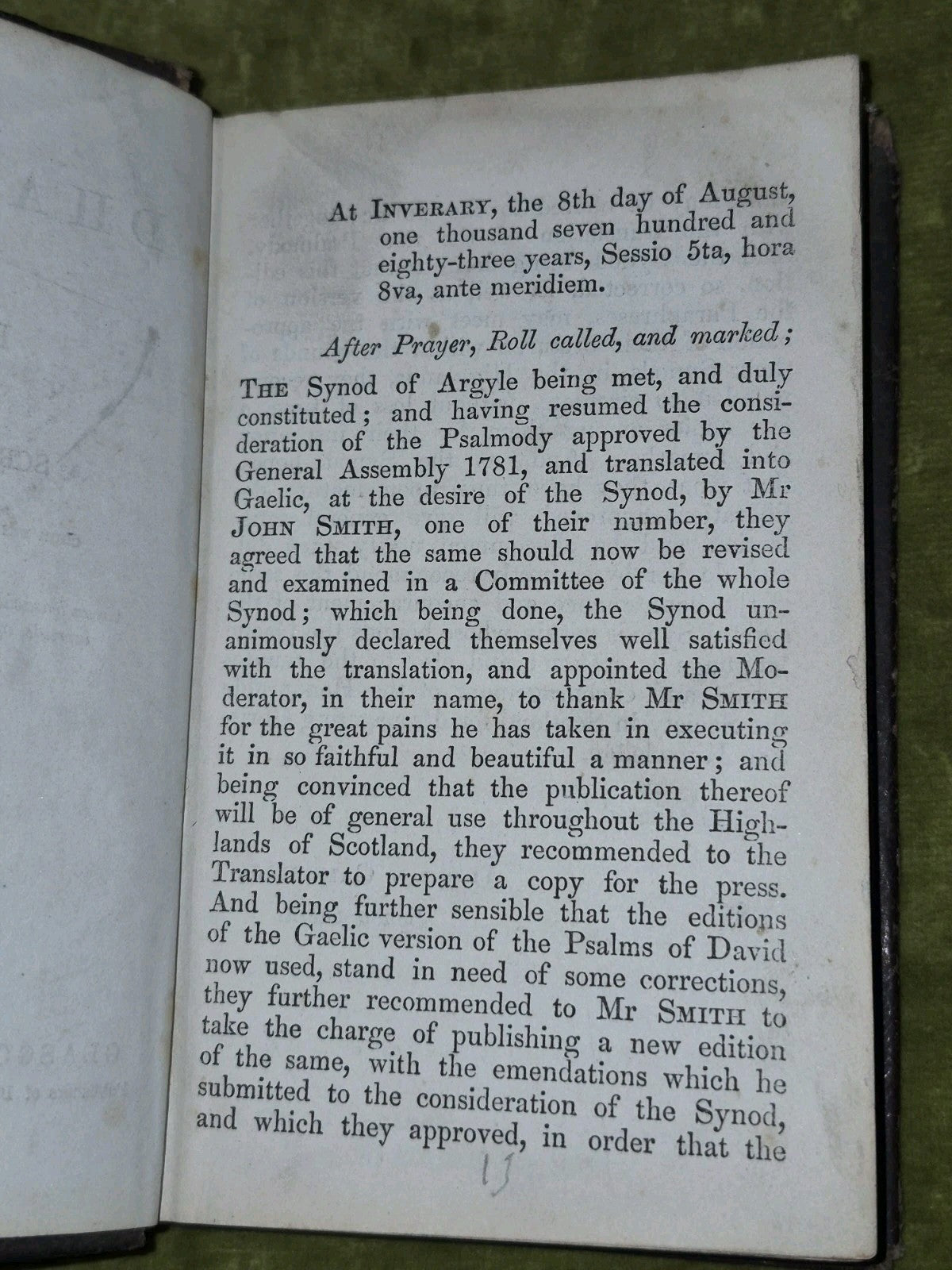 Sailm Dhaibhidh Maille Bi Laoidhean O'n Scrioptur naomha (1871) Smith6