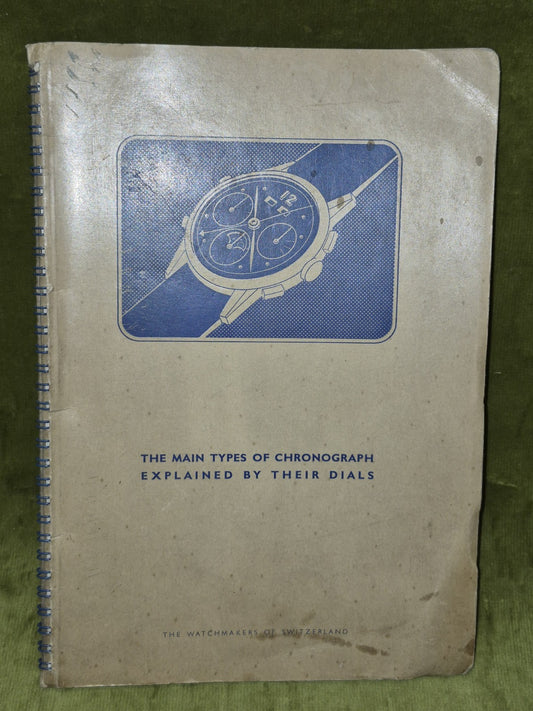 The Main Types of Chronograph Explained by their Dials Watchmakers Switzerland 1