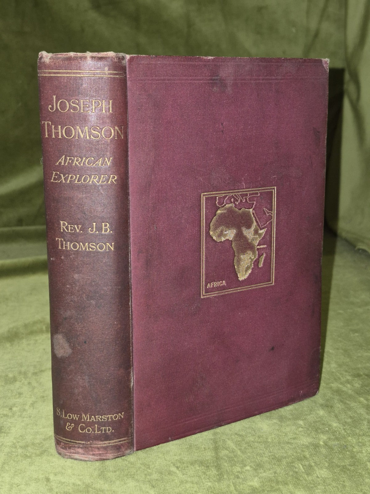 Joseph Thomson: African Explorer. A Biography by his brother  J B Thomson, 18970