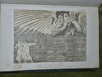 Divina Commedia Dante illustrated by Luigi Ademollo copper plates Devine Comedy11
