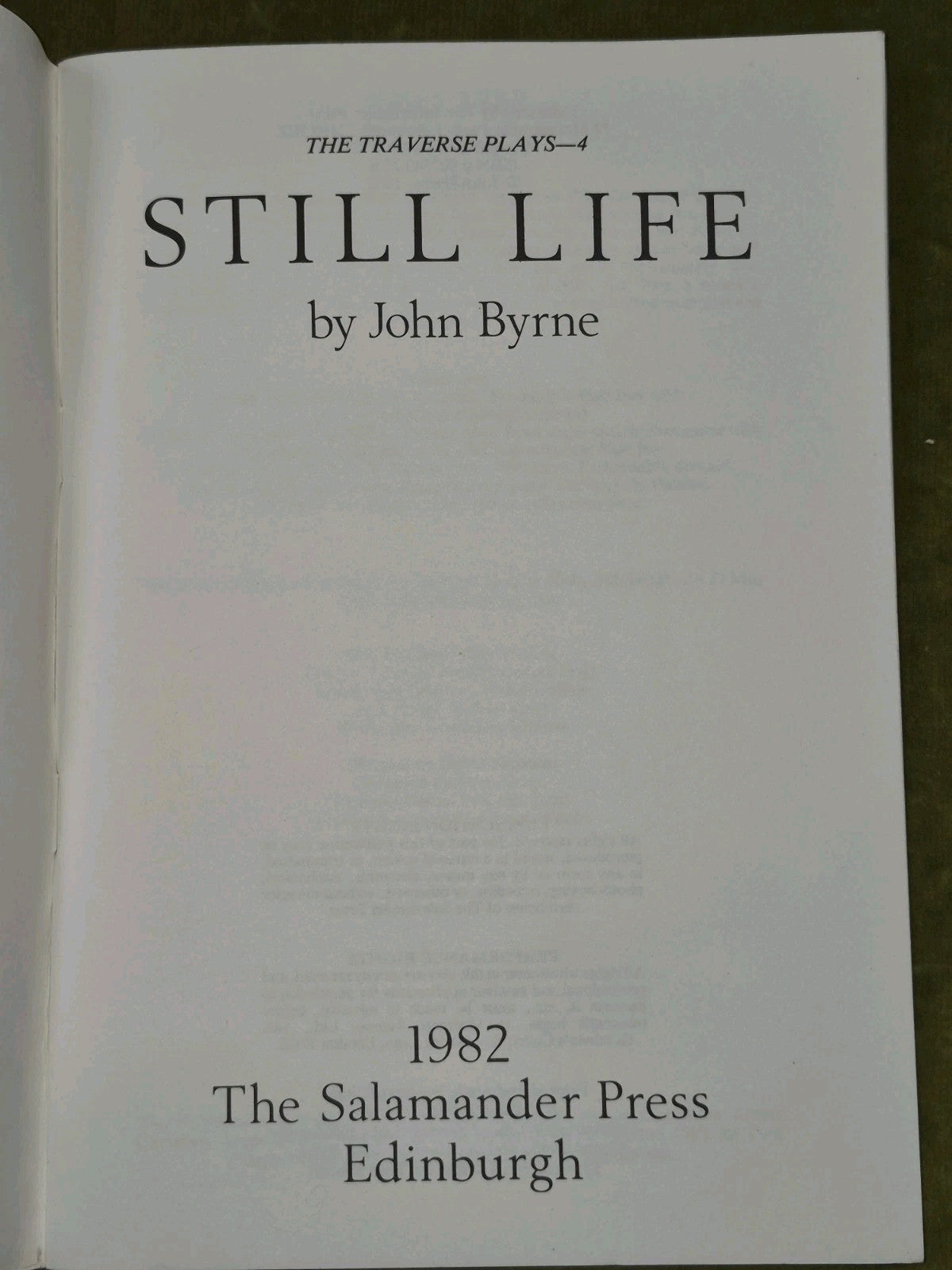 John Byrne Cutting a Rug Still Life 1982 Salamander Press Edinburgh4