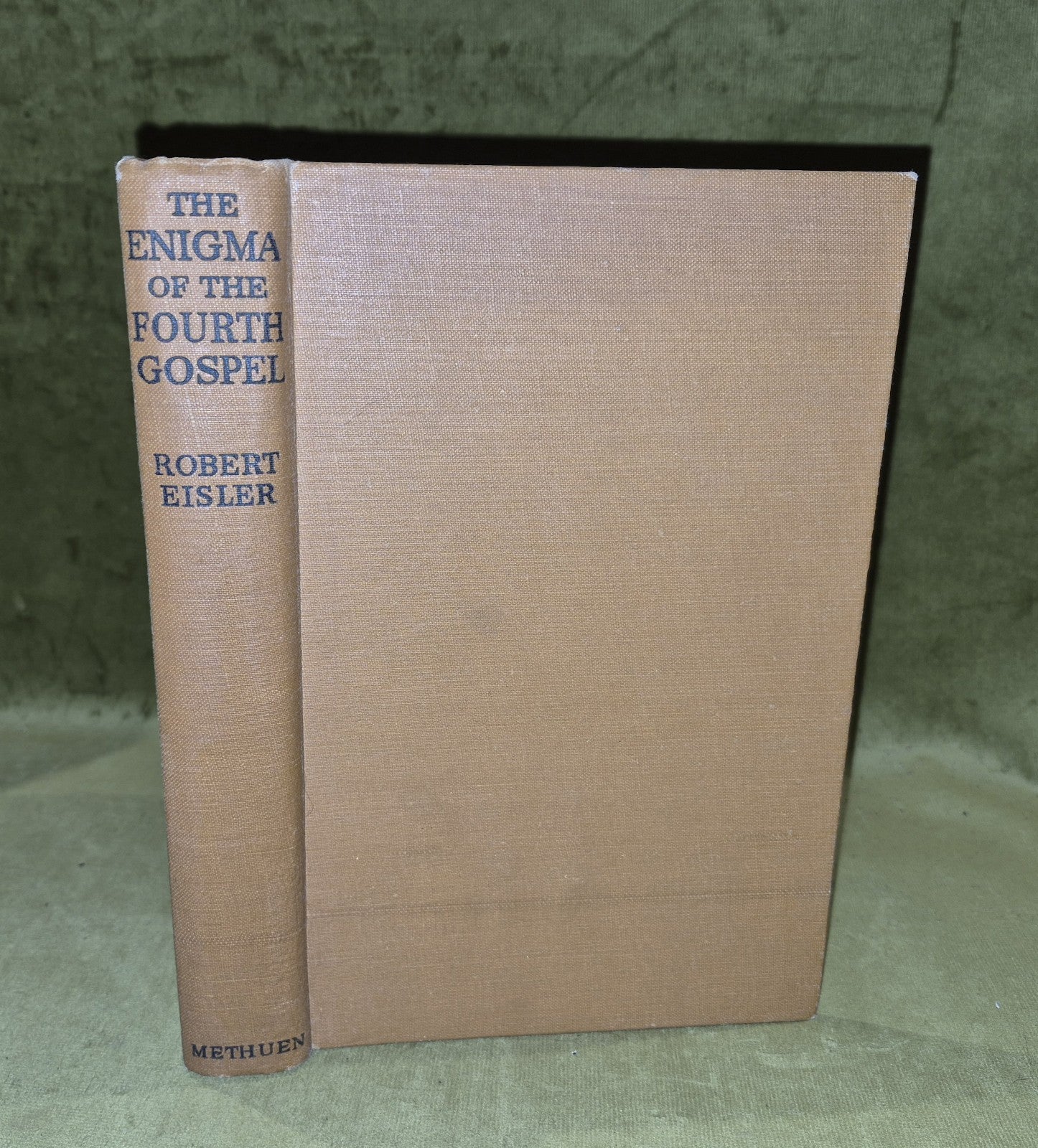 The Enigma of The Fourth Gospel by Robert Eisler (1938 1st Edition)0