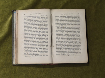 The Cricket Field or the History and Science of Cricket - James Pycroft 1951 1st5