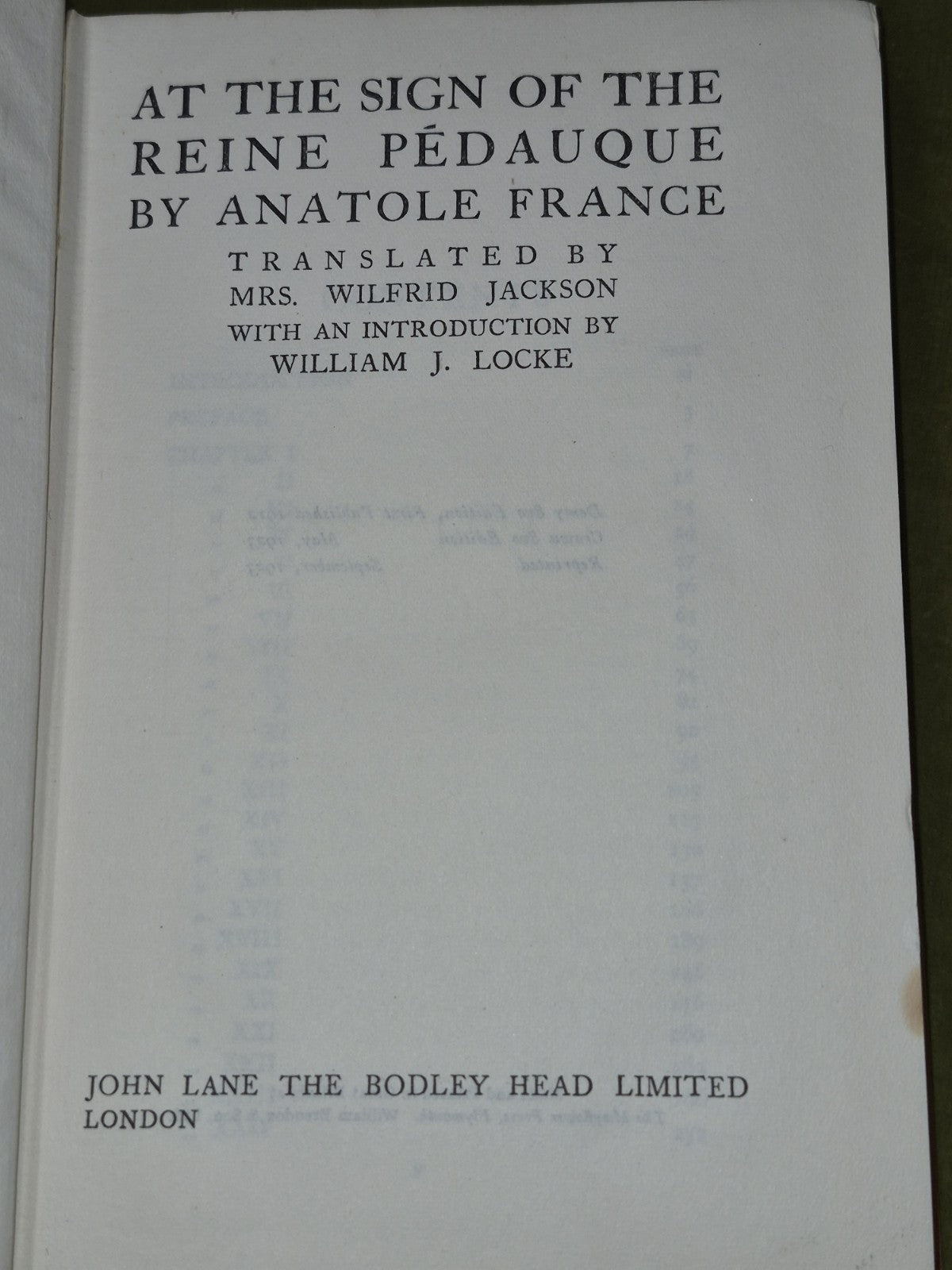 Anatole France Bodley Head Crown 8 Volumes Mixed Editions13