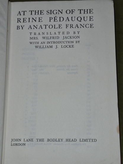 Anatole France Bodley Head Crown 8 Volumes Mixed Editions13