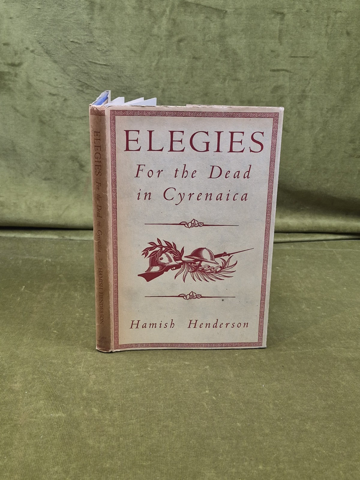 Elegies for the Dead in Cyrenaica : Hamish Henderson , Lehmann 1st HB DJ0