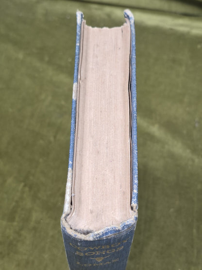 Cowboy Songs and Other Frontier Ballads 1911 John A Lomax Barrett Wendell2