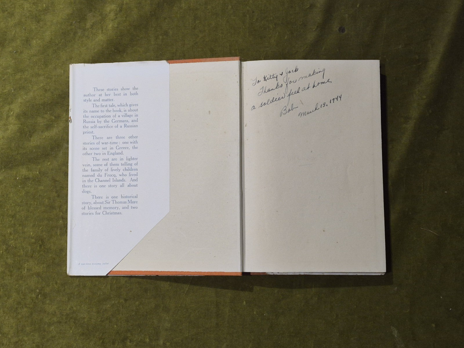 The Ikon on the Wall and Other Stories - Elizabeth Goudge, 1943 1st/2nd HB DJ4