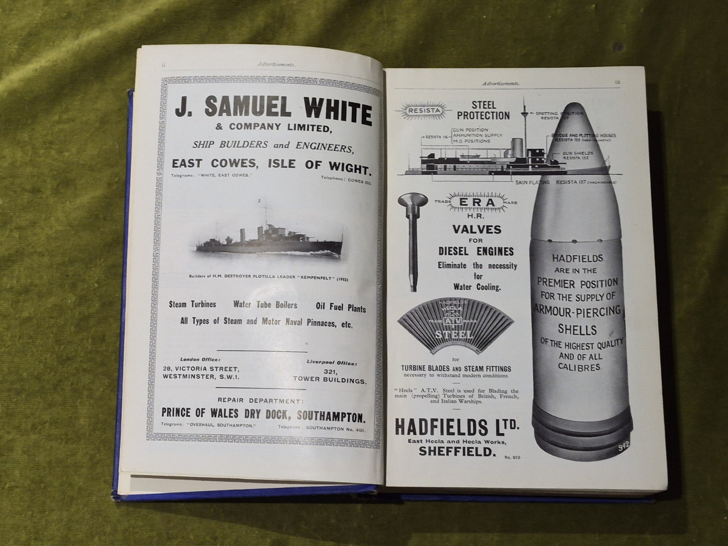 Brassey's Naval and Shipping Annual 1933 - Robinson, Ross5
