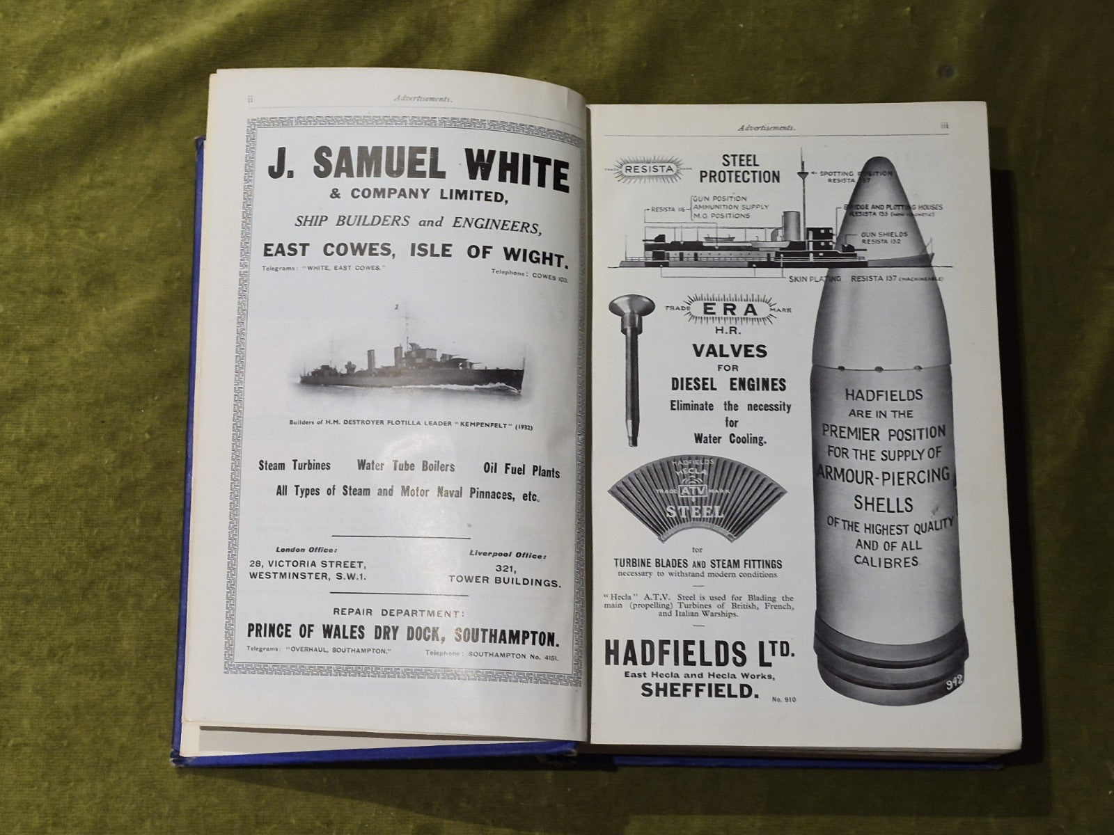 Brassey's Naval and Shipping Annual 1933 - Robinson, Ross5