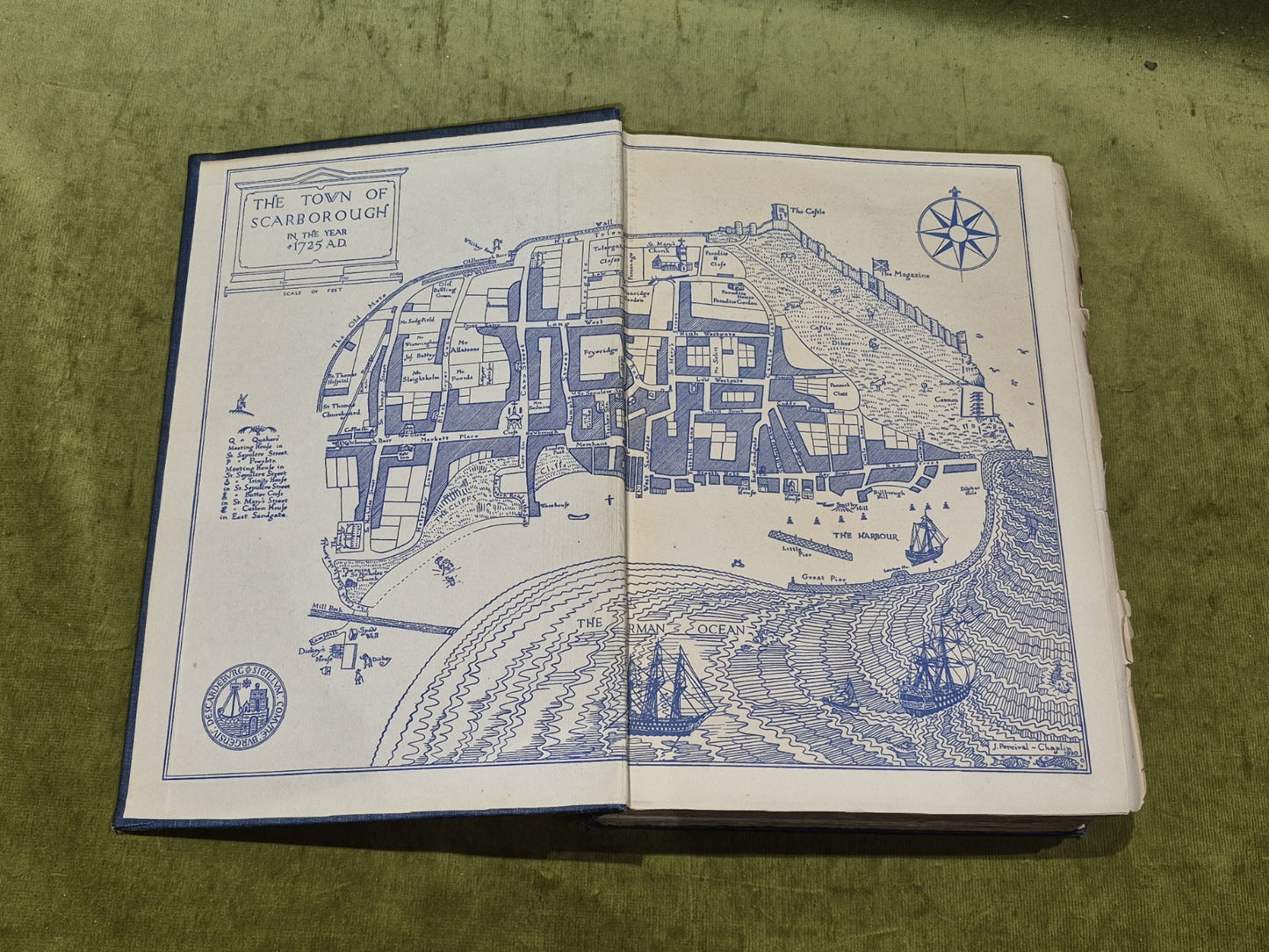 History of Scarborough by Arthur Rowntree [J M Dent & Sons] SIGNED limited print3