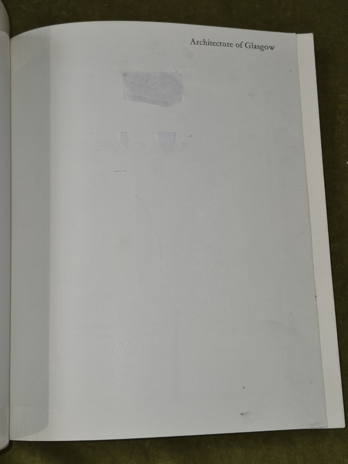 Architecture of Glasgow Andor Gomme 1987 Revised Edition Paperback 3
