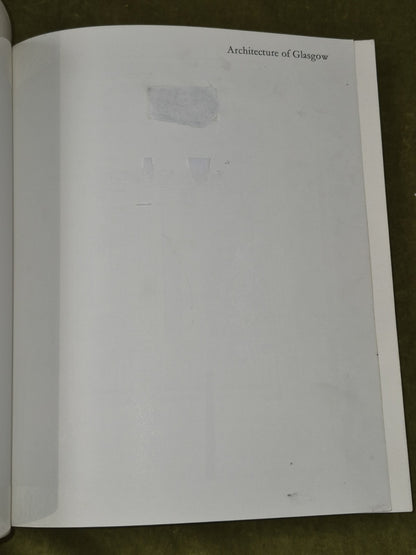 Architecture of Glasgow Andor Gomme 1987 Revised Edition Paperback 3