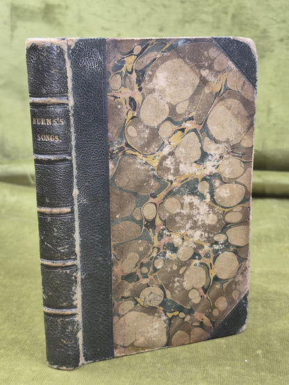 Songs Chiefly in the Scottish Dialect by Robert Burns 1824 John Sharpe hardback0