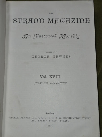 The Strand Magazine 1899 XVIII Arthur Conan Doyle E Nesbit4
