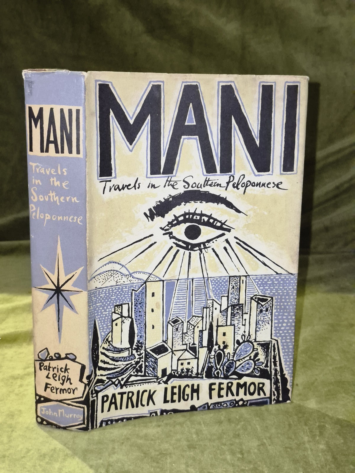 Mani Travels in the Southern Peloponnese - Patrick Leigh Fermor , 1958 1st/1st 0