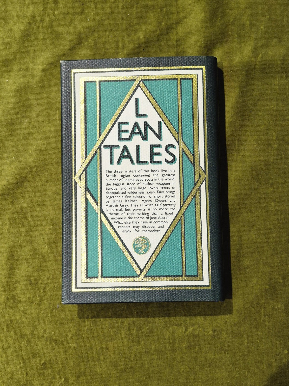 Alasdair Gray (SIGNED) James Kelman, Agnes Owens - Lean Tales 1st HB DJ1