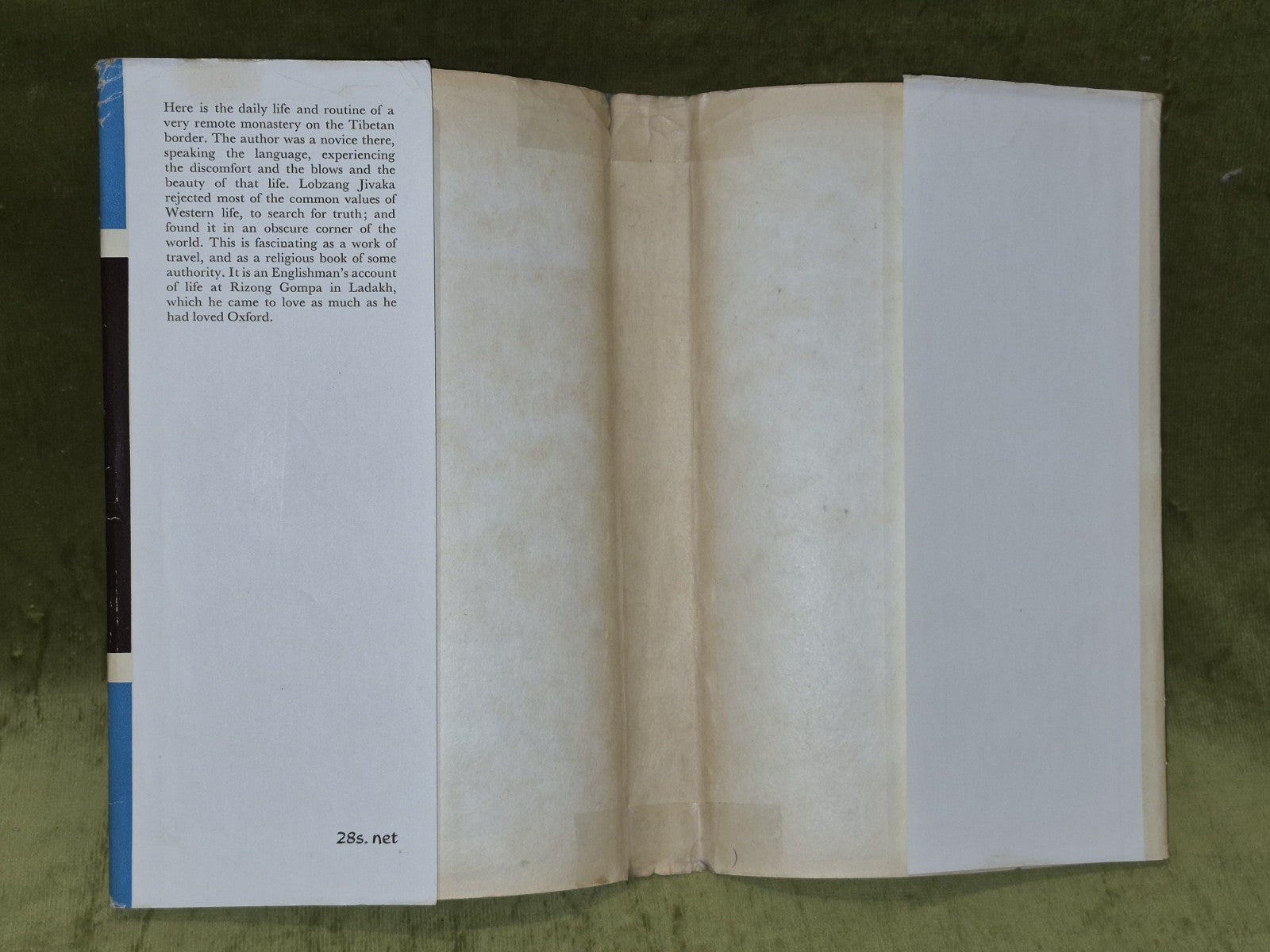 Imji Getsul: An English Buddhist in a Tibetan Monastery (1962) First Edition2